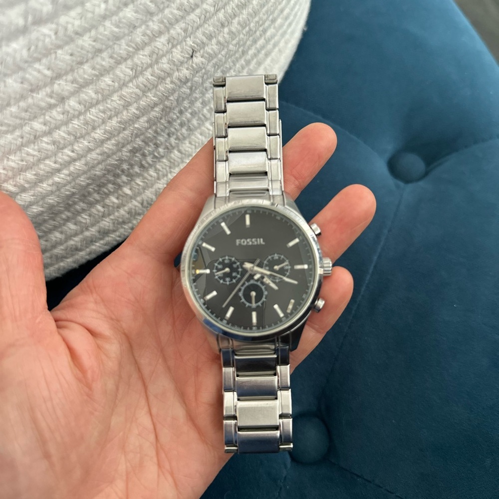 Fossil Men's Silver Watch